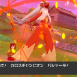 一緒に冒険した思い出のXY配布バシャーモ!!