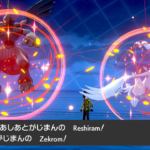 2018Legendsレシラムとゼクロムにリボンを集めてみた