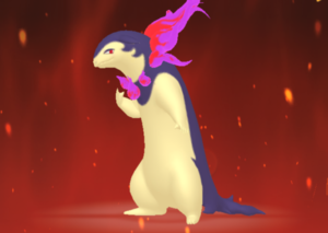 プレシャス+リージョン進化！！リボンコンプヒスイバクフーン！！